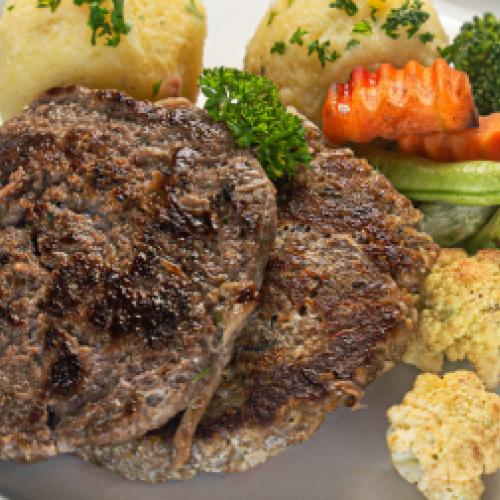 Beef cutlet at TUNA TUNA 33