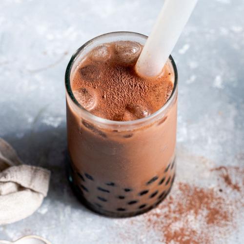 Chocolate Bubble tea at Fab Ceylon Grand