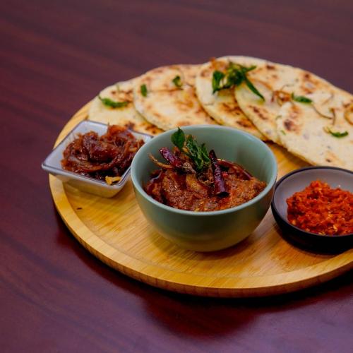 Pol Roti Platter at Sky Bar