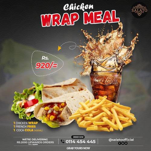 WRAP MEAL at Salato