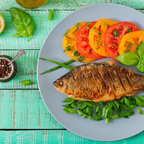Fried Fish with Vegetable