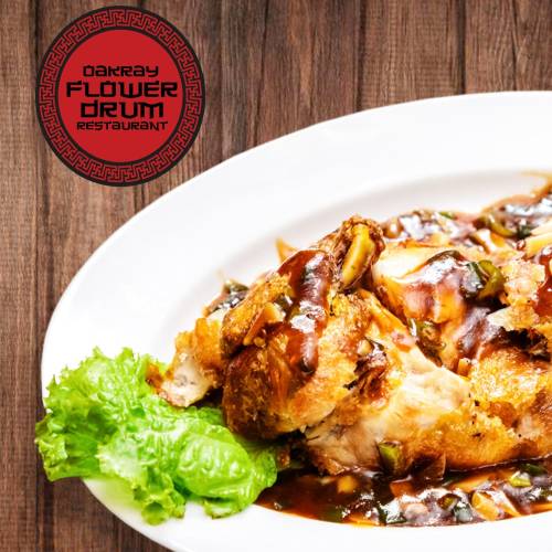 Crispy Chicken with Bones