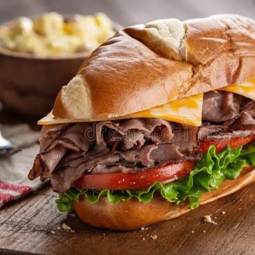 008 Beef Submarine with Chips