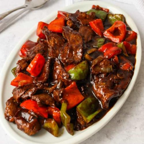 052 Beef Black Pepper at Sun Food Restaurant