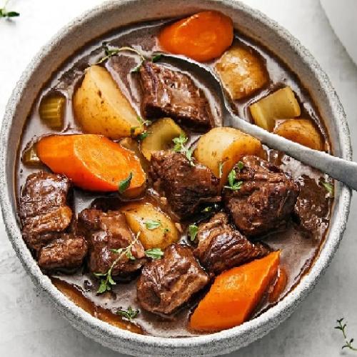 053 Beef Stew at Sun Food Restaurant