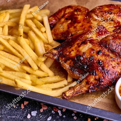 099 BBQ Chicken with chips