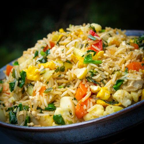 134 Egg & Vegetable Fried Rice