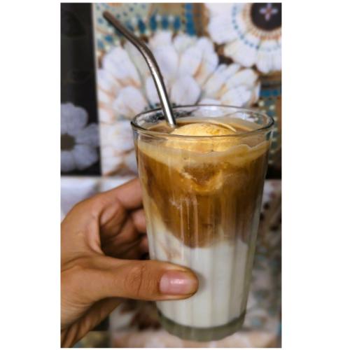 ICE-CREAM LATTE at Salt House Cafe