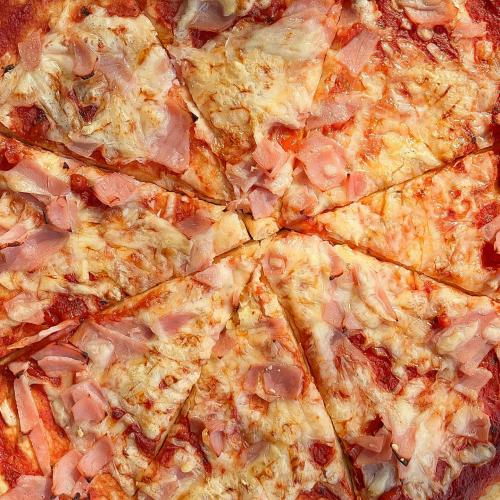 Classic Ham & Cheese Pizza