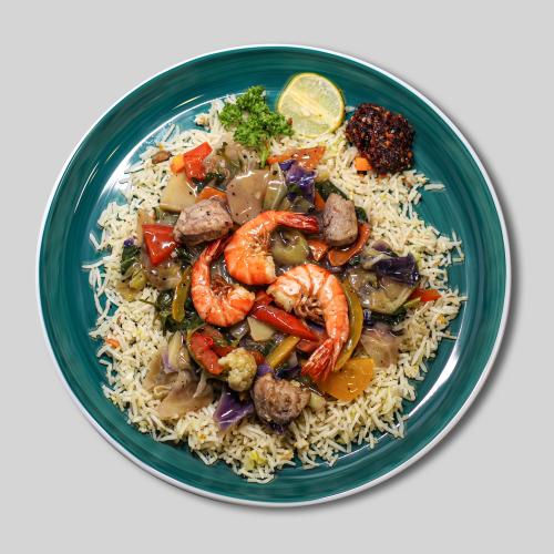 CHOP SUEY RICE [SEA FOOD]