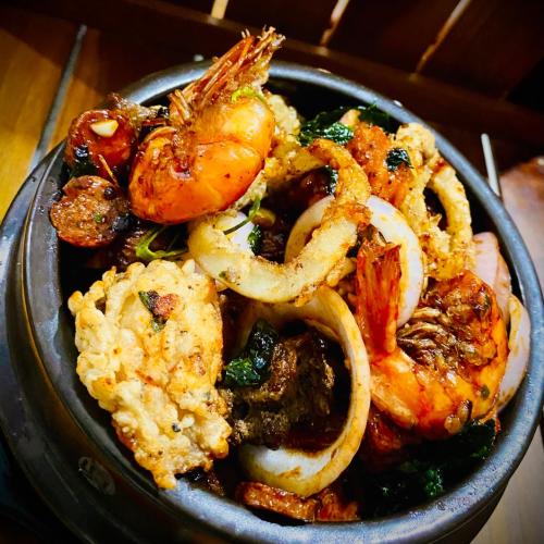 KIMCHI HOUSE SPECIAL MIX (Gindara Ramenn) at Kimchi House Korean Restaurant 