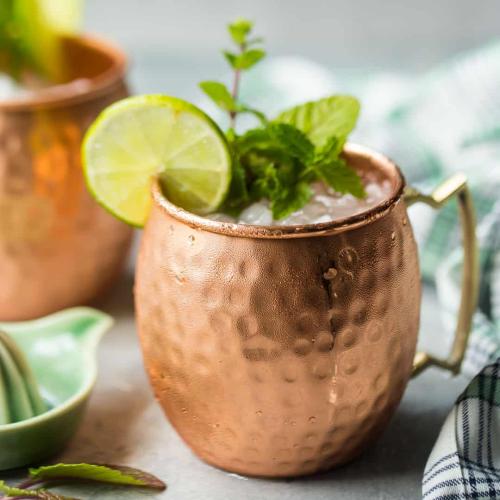 Moscow Mule Cocktail at Breezy Haven Cafe Ella