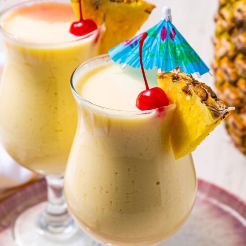 Virgin Colada Mocktail at Breezy Haven Cafe Ella