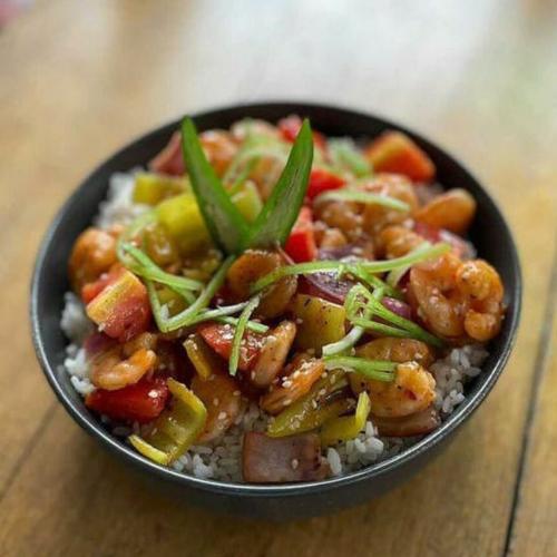 Shrimp Rice Bowl