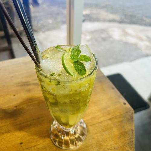 Ginger mojito  at Sudha's Eatery 