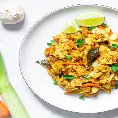 Chicken Vege Egg Kottu 