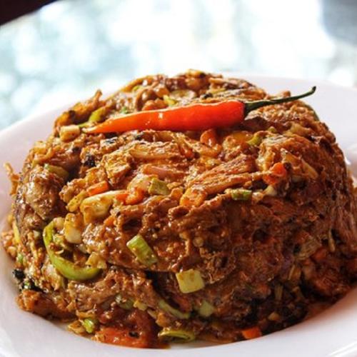 Beef Dolphin Kottu at Mr. Sub Family Restaurant