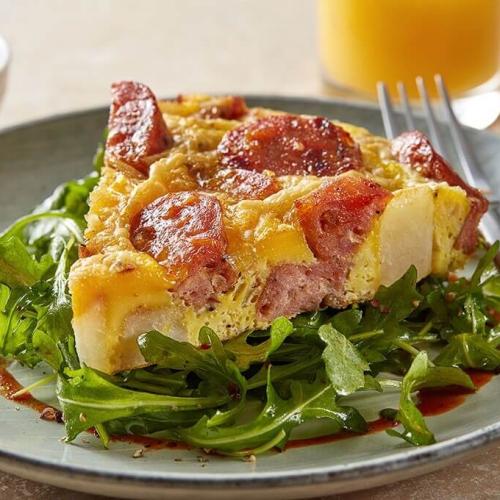 Cheese with Chicken Omelette 