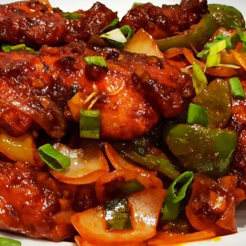 Chicken Devilled