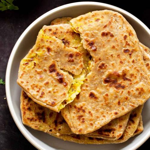Potato and Onion Paratha at Tarka 