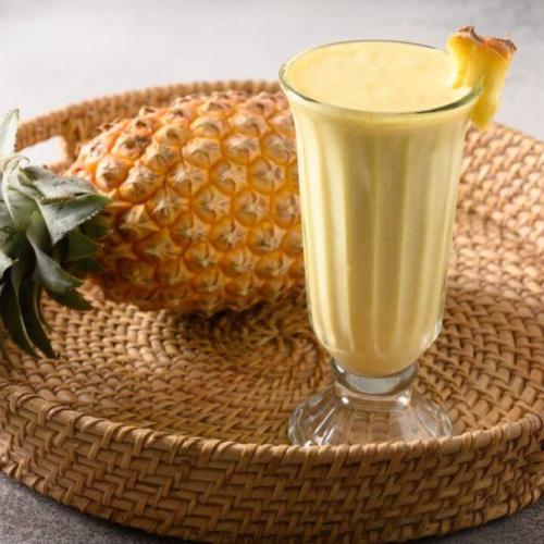 Pineapple Lassi at Beyond Nomad Cafe 
