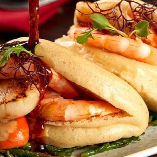 Chilli Prawns Bun