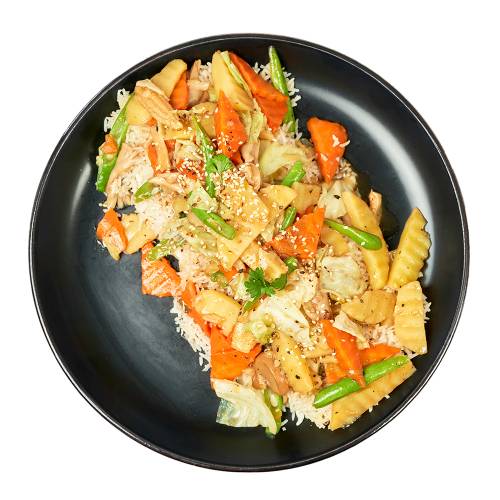 Egg Chopsuey Rice  at Princess Family Restaurant