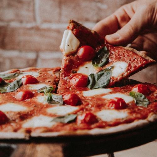 Mighty Meaty Pizza