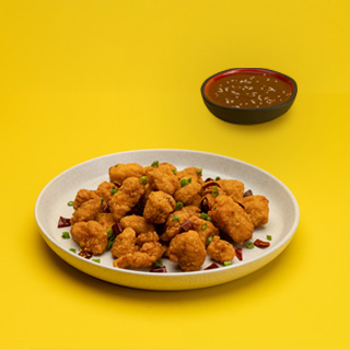 Buldak Yangnyeom Pop (불닭 양념 팝) at BokBok Chicken 