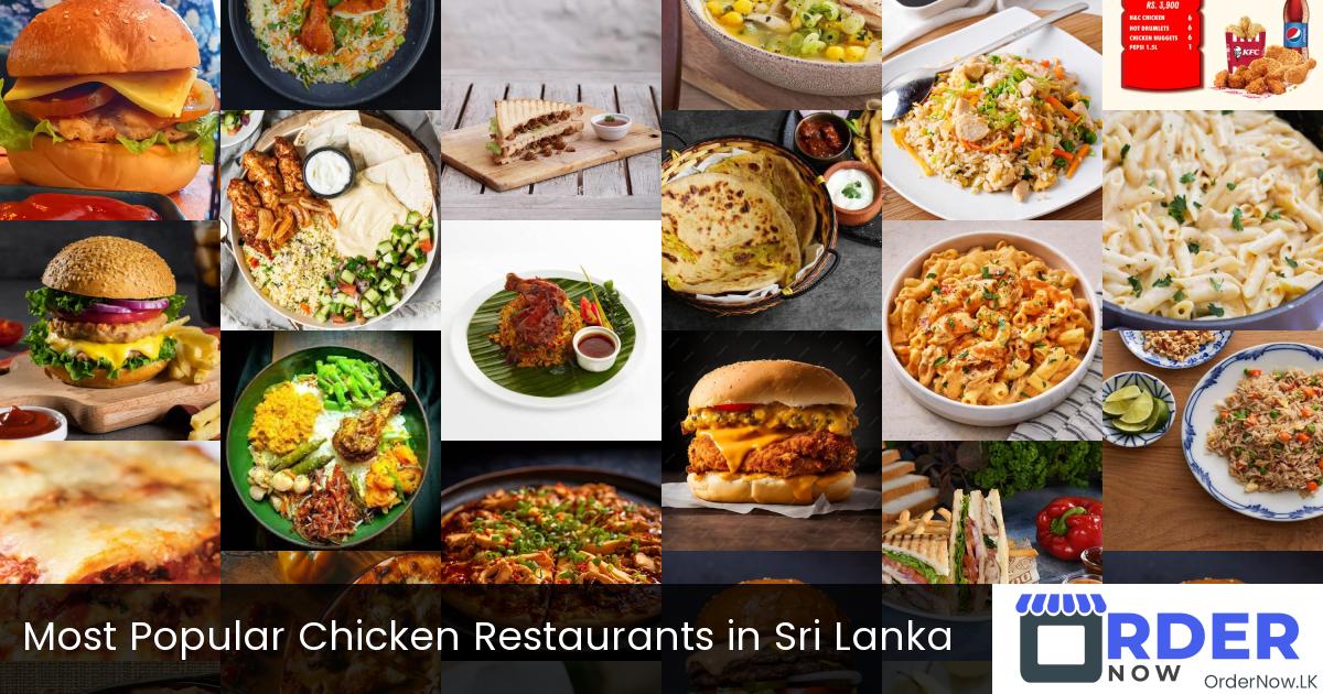 Most Popular Chicken Restaurants in Sri Lanka