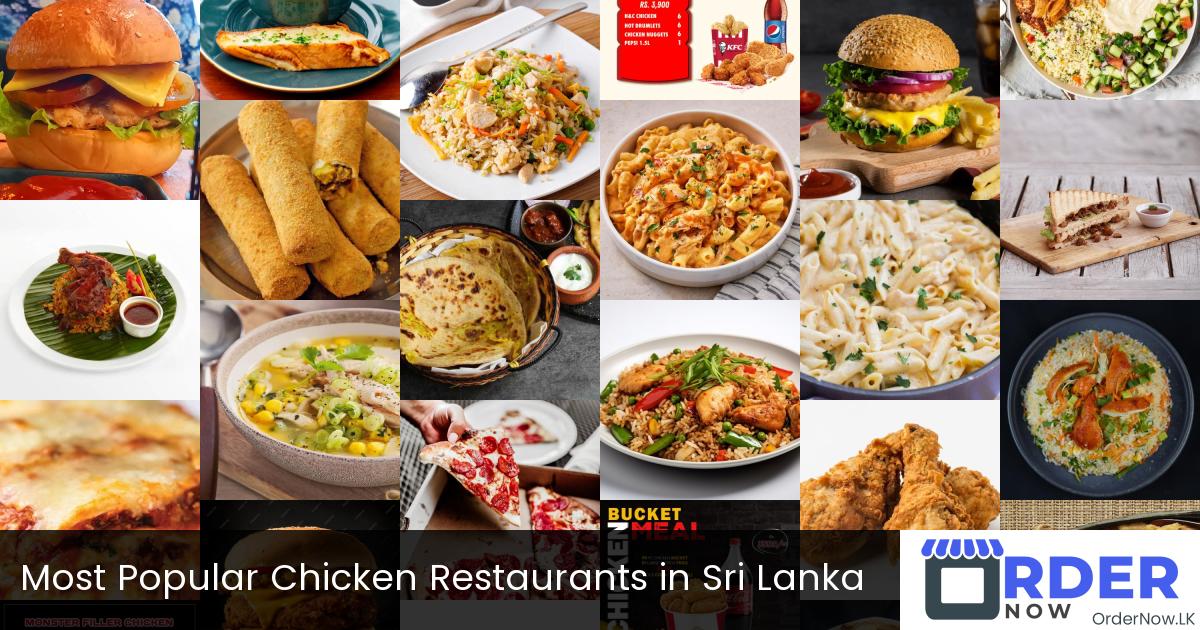 Most Popular Chicken Restaurants in Sri Lanka