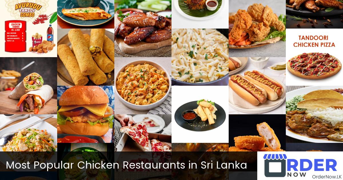 Most Popular Chicken Restaurants in Sri Lanka