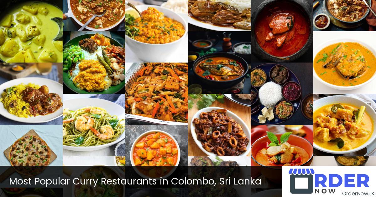 Most Popular Curry Restaurants in Colombo, Sri Lanka