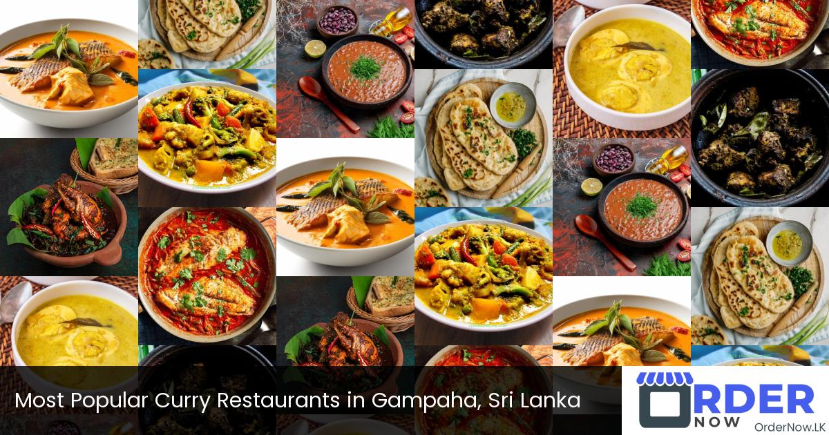 Most Popular Curry Restaurants in Gampaha, Sri Lanka