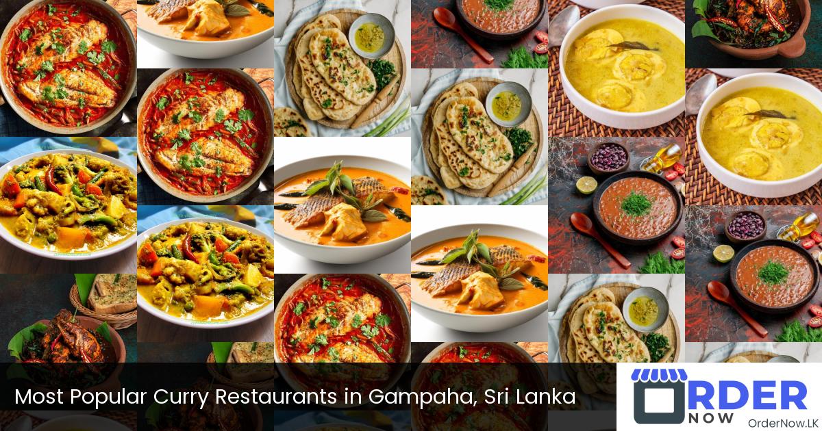 Most Popular Curry Restaurants in Gampaha, Sri Lanka