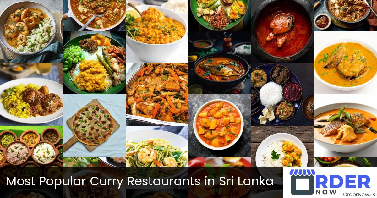 Most Popular Curry Restaurants in Sri Lanka