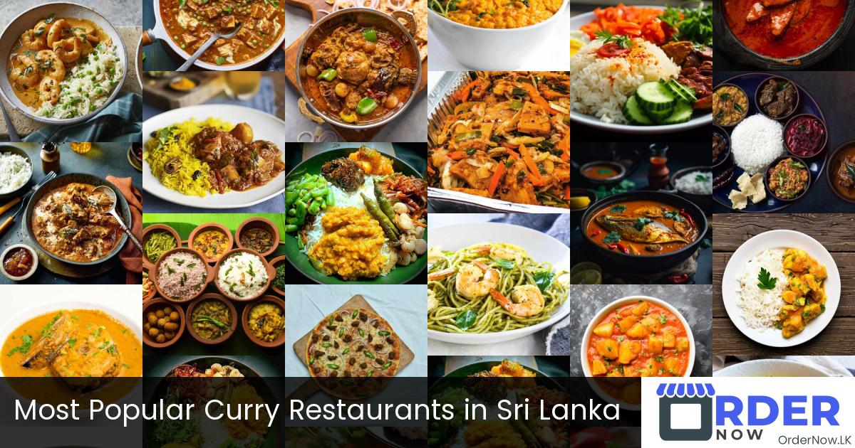 Most Popular Curry Restaurants in Sri Lanka