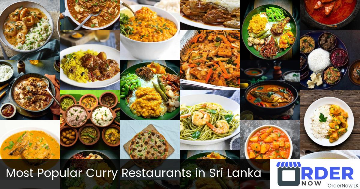 Most Popular Curry Restaurants in Sri Lanka
