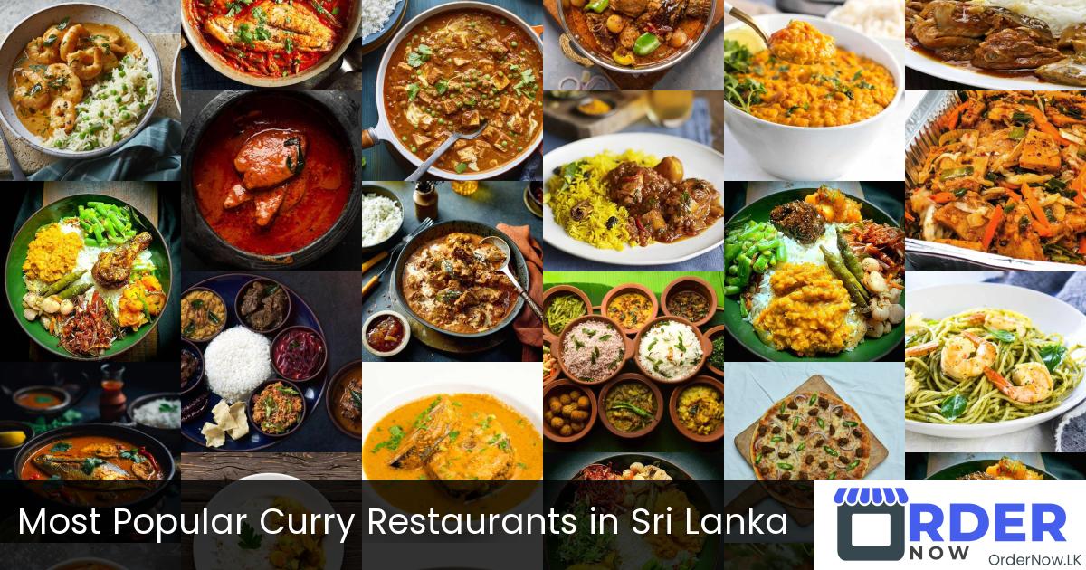 Most Popular Curry Restaurants in Sri Lanka