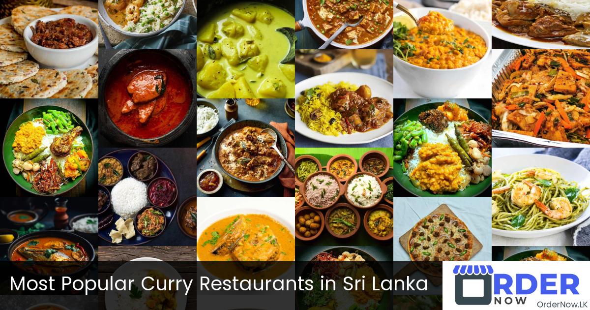 Most Popular Curry Restaurants in Sri Lanka