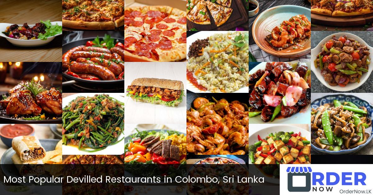 Most Popular Devilled Restaurants in Colombo, Sri Lanka