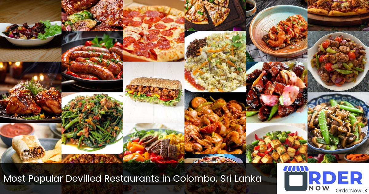 Most Popular Devilled Restaurants in Colombo, Sri Lanka