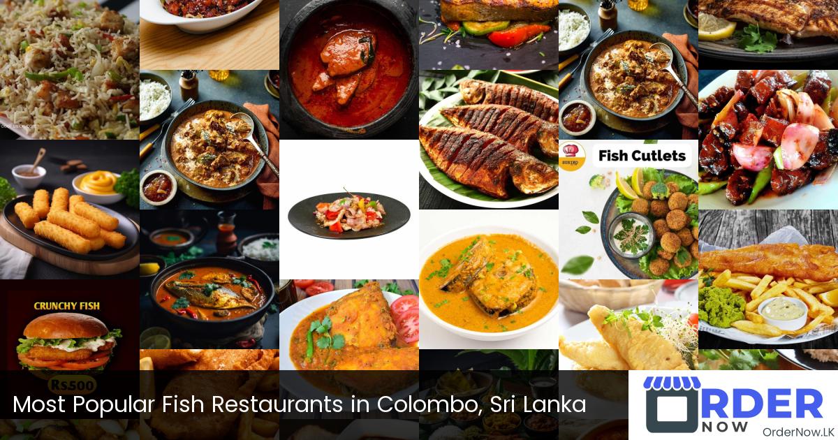 Most Popular Fish Restaurants in Colombo, Sri Lanka