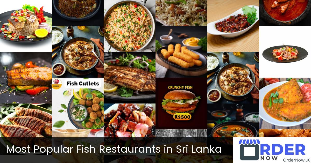 Most Popular Fish Restaurants in Sri Lanka
