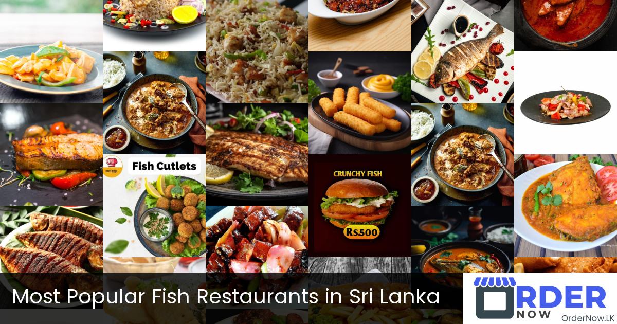 Most Popular Fish Restaurants in Sri Lanka