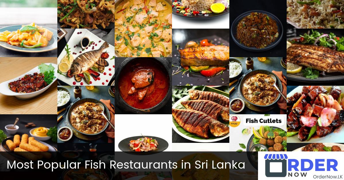 Most Popular Fish Restaurants in Sri Lanka