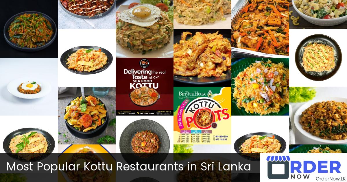 Most Popular Kottu Restaurants in Sri Lanka