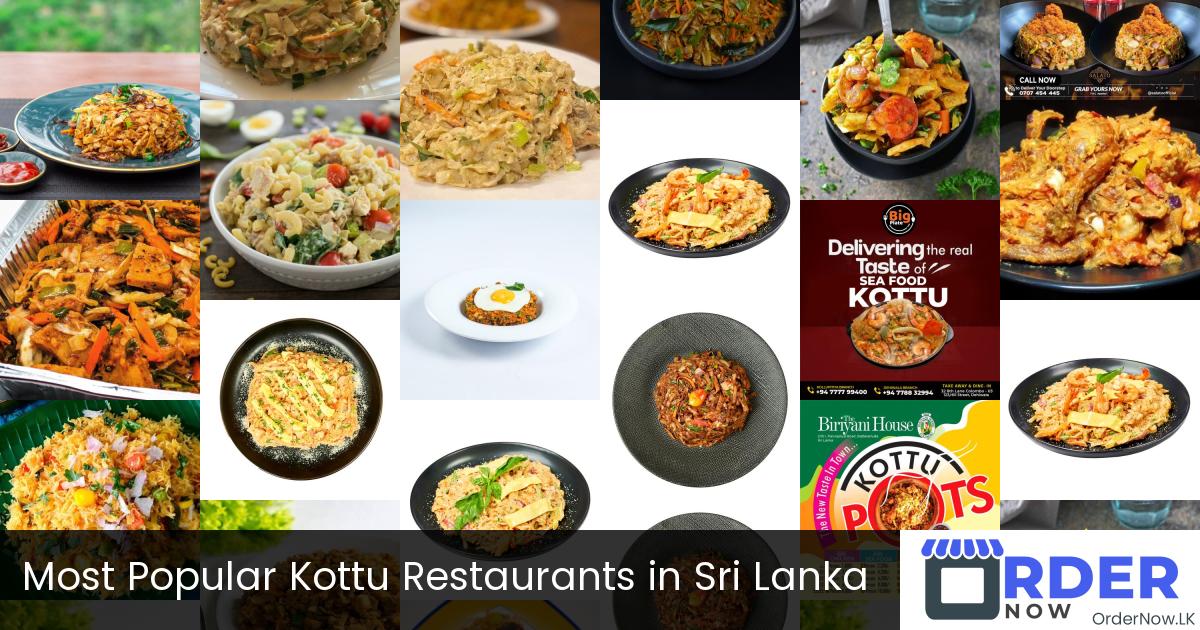 Most Popular Kottu Restaurants in Sri Lanka