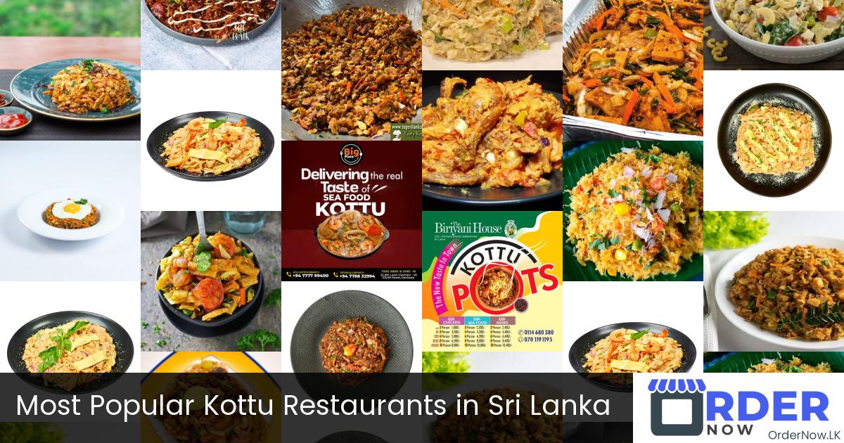 Most Popular Kottu Restaurants in Sri Lanka