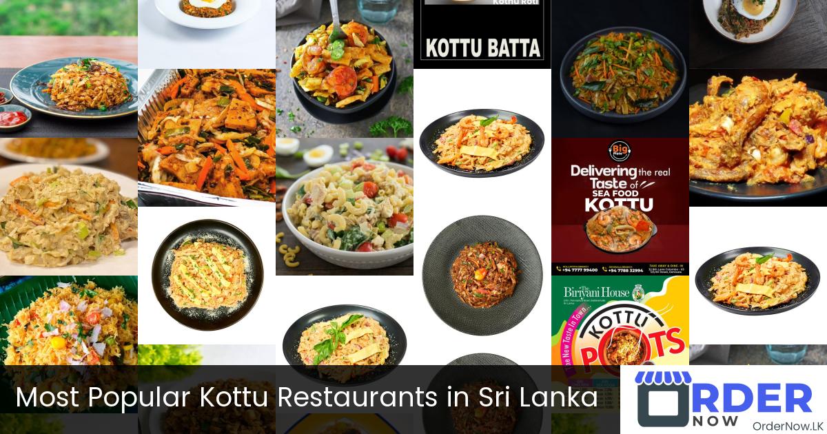 Most Popular Kottu Restaurants in Sri Lanka
